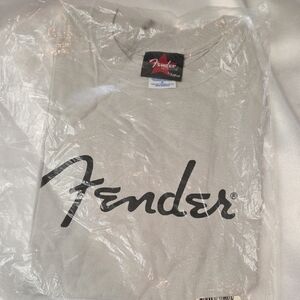 Mens Fender Tshirt Davinci Brand Logo Guitar Music
